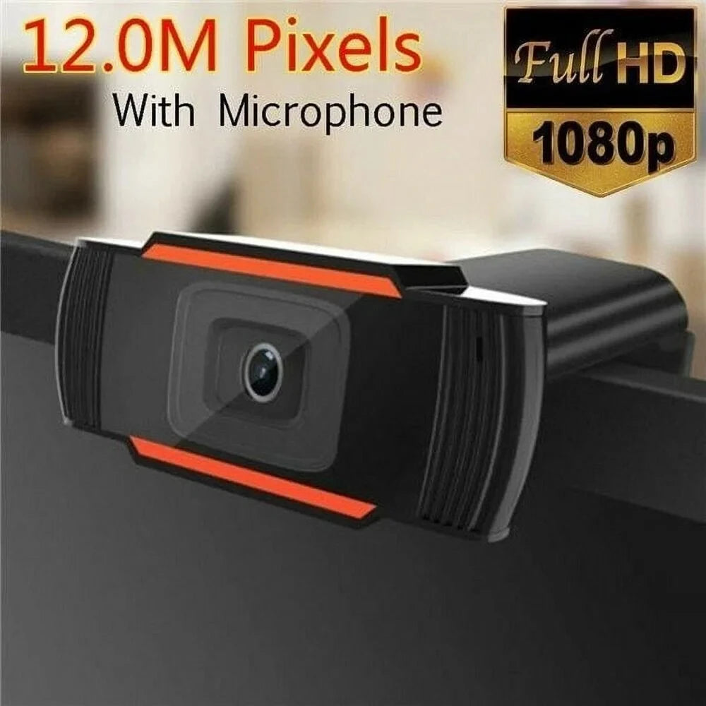 2K 1080P Full HD Computer Web Camera PC Webcam with Microphone USB Plug Autofocus for  Live Video Call Living Conference Camera