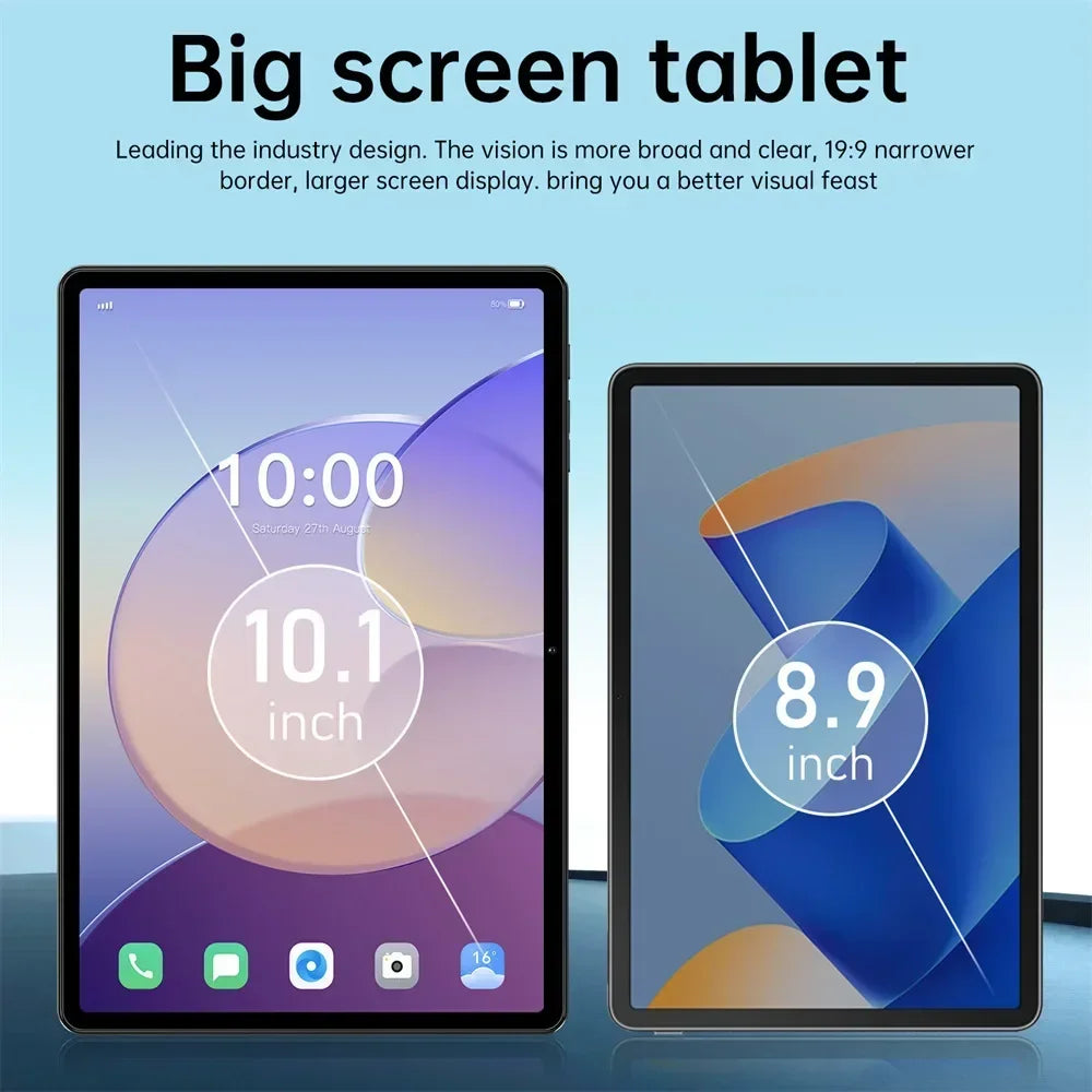 Upgraded Pad 7 Pro Global Version Tablet Android 15 Game Tab 22GB+2TB 10000mAh WiFi GPS 5G Dual SIM 10.1 Inch Kids Tablet PC