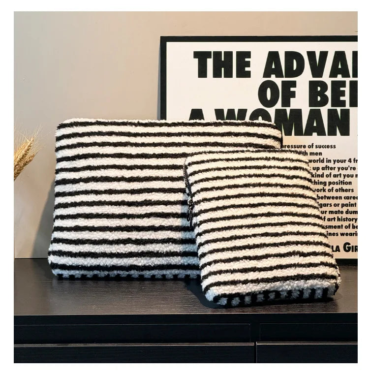 Plush Liner Bag Tablet Laptop Case For Ipad Pro11 Air6 4 510.9 Macbook Air13.3 Pro14 Xiaomi Huawei Samsung15.6 Laptop Sleeve