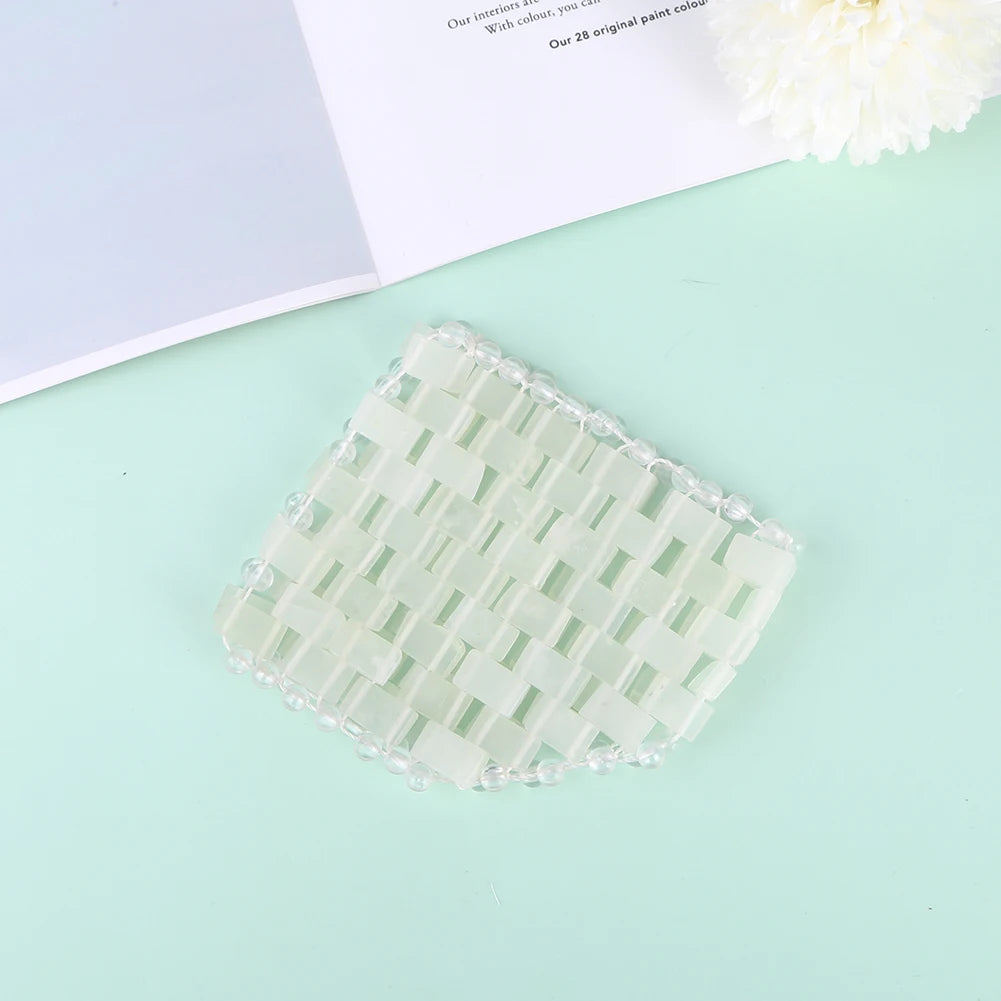 Facial Care Jade Eye Mask Beauty Cooling Cold SPA Massager Face Skincare Massage Tool Anti Aging Spa Face Skin Care Tools