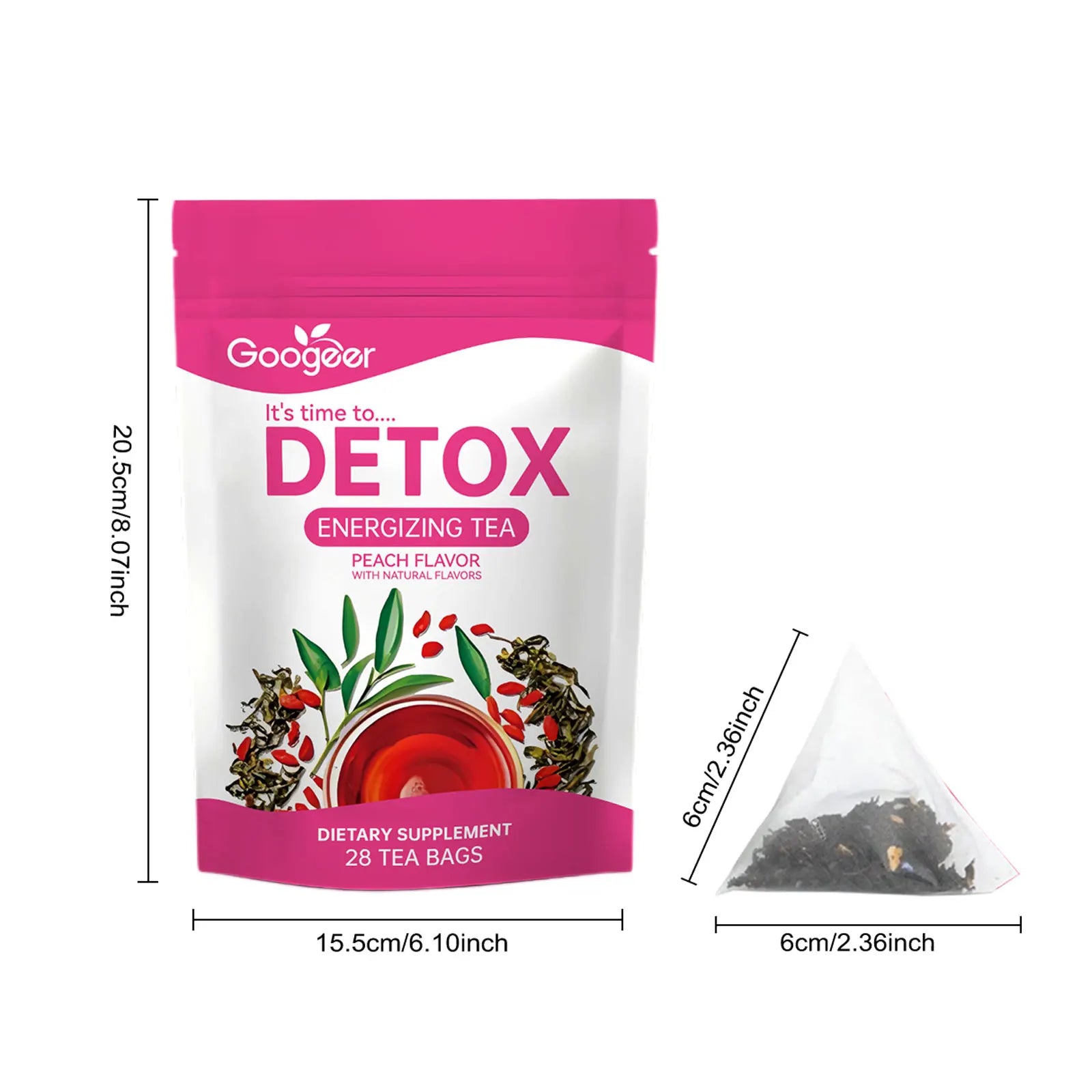 Wellness Green Tea - Natural Shape Supporting, Body Toning, Women’s Daily Brew, Office & Travel Essential