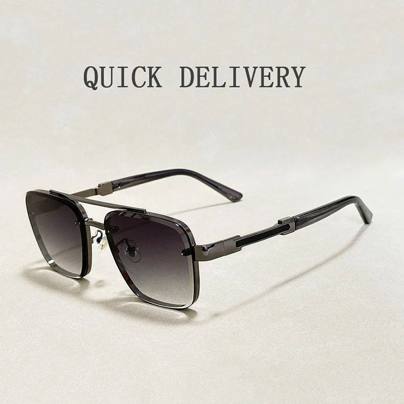 Designer Square Sunglasses For Men Oculos Vintage Trending Sunglasses Dropshipping Glasses Vacation Outdoor Lentes Gafas De Sol