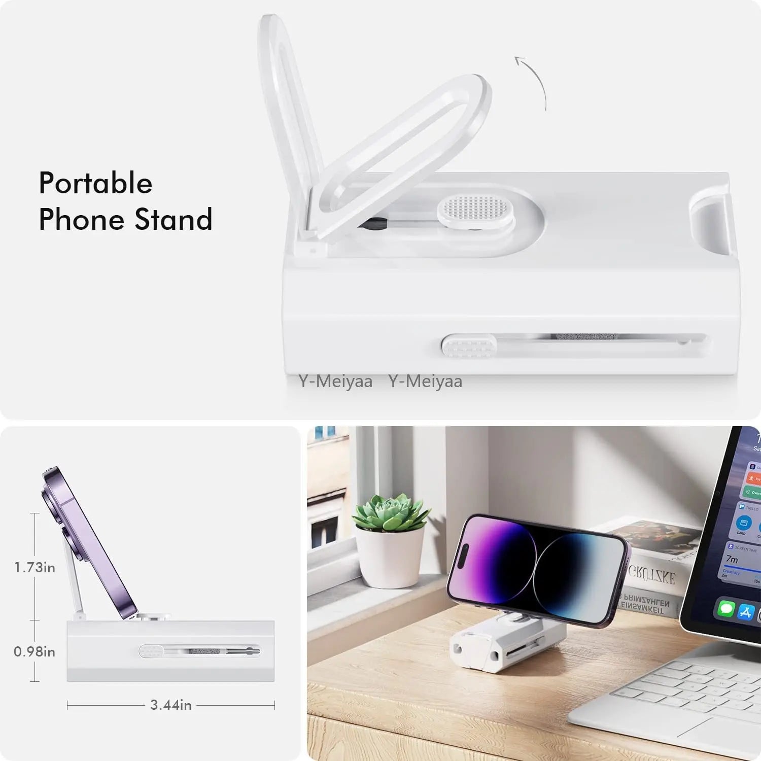 8 in 1 Cleaning Kit Computer Keyboard Cleaner Brush Earphones Cleaning Pen for  Headset IPad Phone Cleaning Tools Keycap Puller