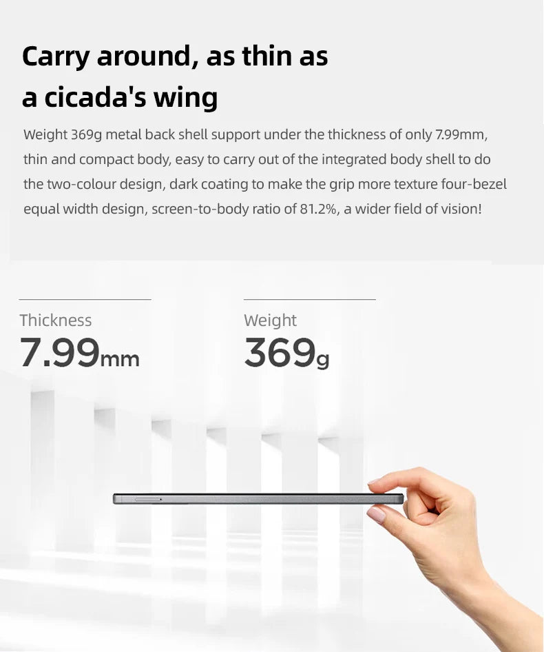 Global firmware Lenovo Pad K9 M9 Tablet 9-inch HD screen Portable Tab 4G+64G Android 12 Tablet M9 Grey LTE 5100mAh battery