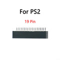 10PCS/Lot For Playstation 2 PS2 Game Handheld Conductive Film Slot Connector Port Controller Slot 18Pin 19Pin Socket