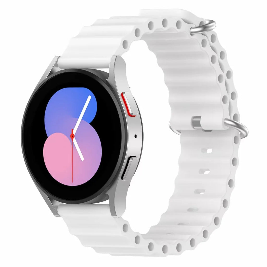 18mm 20mm 22mm Ocean Strap For Xiaomi Watch S3 S2 Mi Watch 2 Pro Sport Silicone Band For Garmin Venu 3S 2S Huawei GT4 41mm 46mm