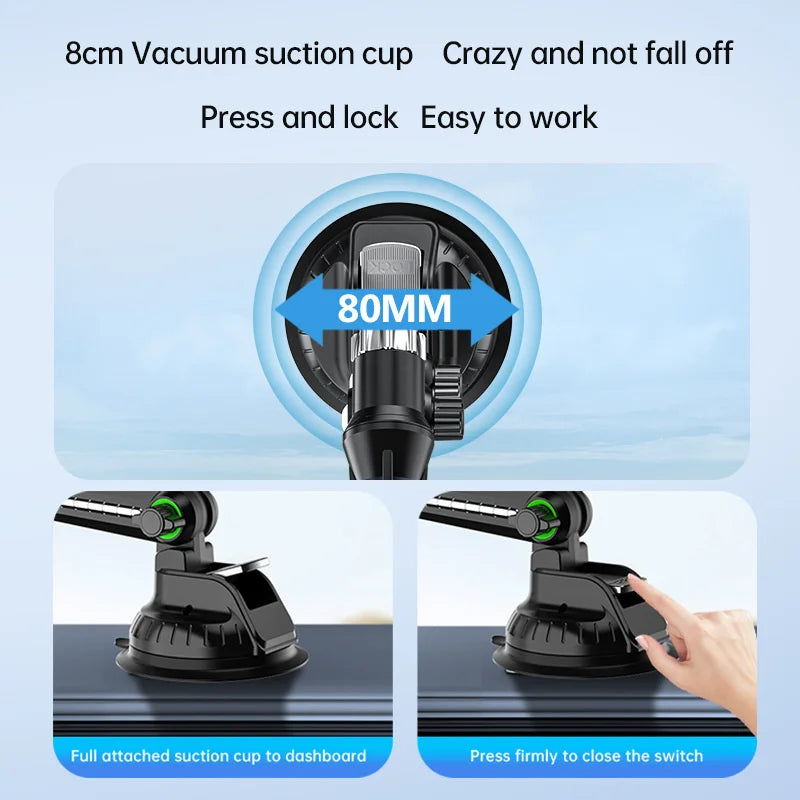 Car Tablet Holder Long Arm Suction Cup Mount For IPad Pro Air 4-13inch For Xiaomi Tablet SUV Truck Windshield Window