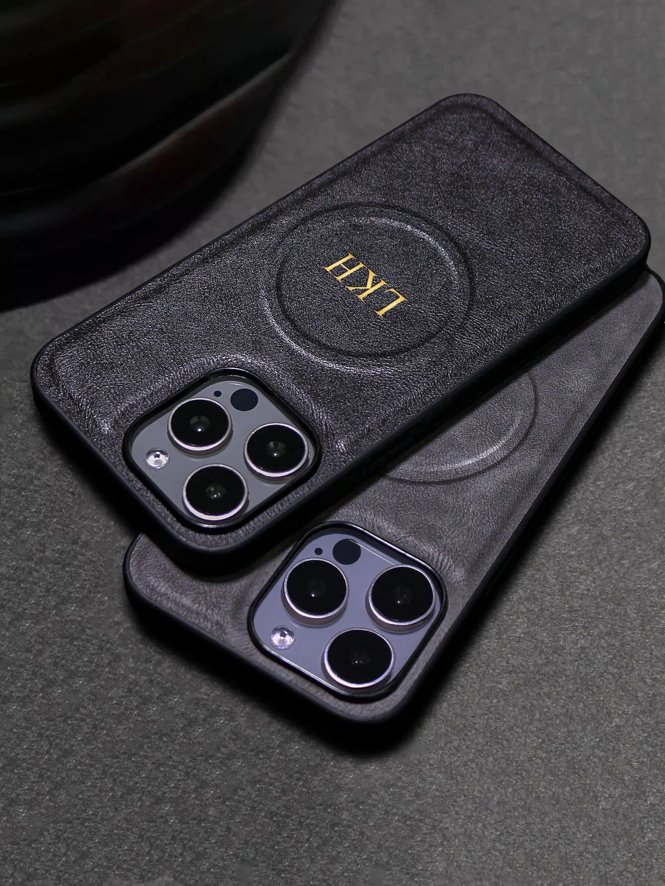 Personalized Customized Initials Name Case For iPhone 16 15 14 13 12 11 Pro Max Magnetic For Magsafe Wireless Charging DIY Cover