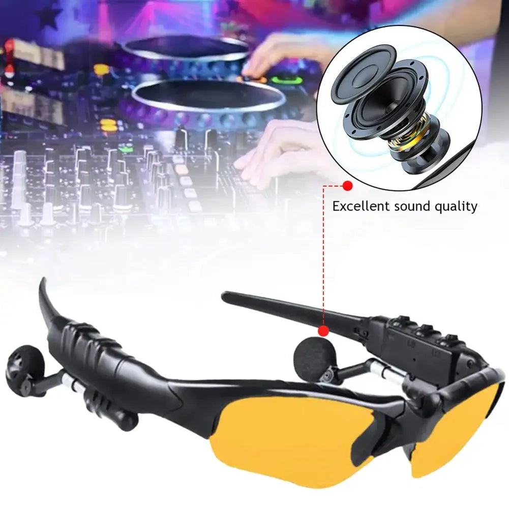 Wireless Bluetooth Sunglasses Wireless Headset Protection Polarized Sunglasses Sport Cycling Driving Glasses Music Earphone