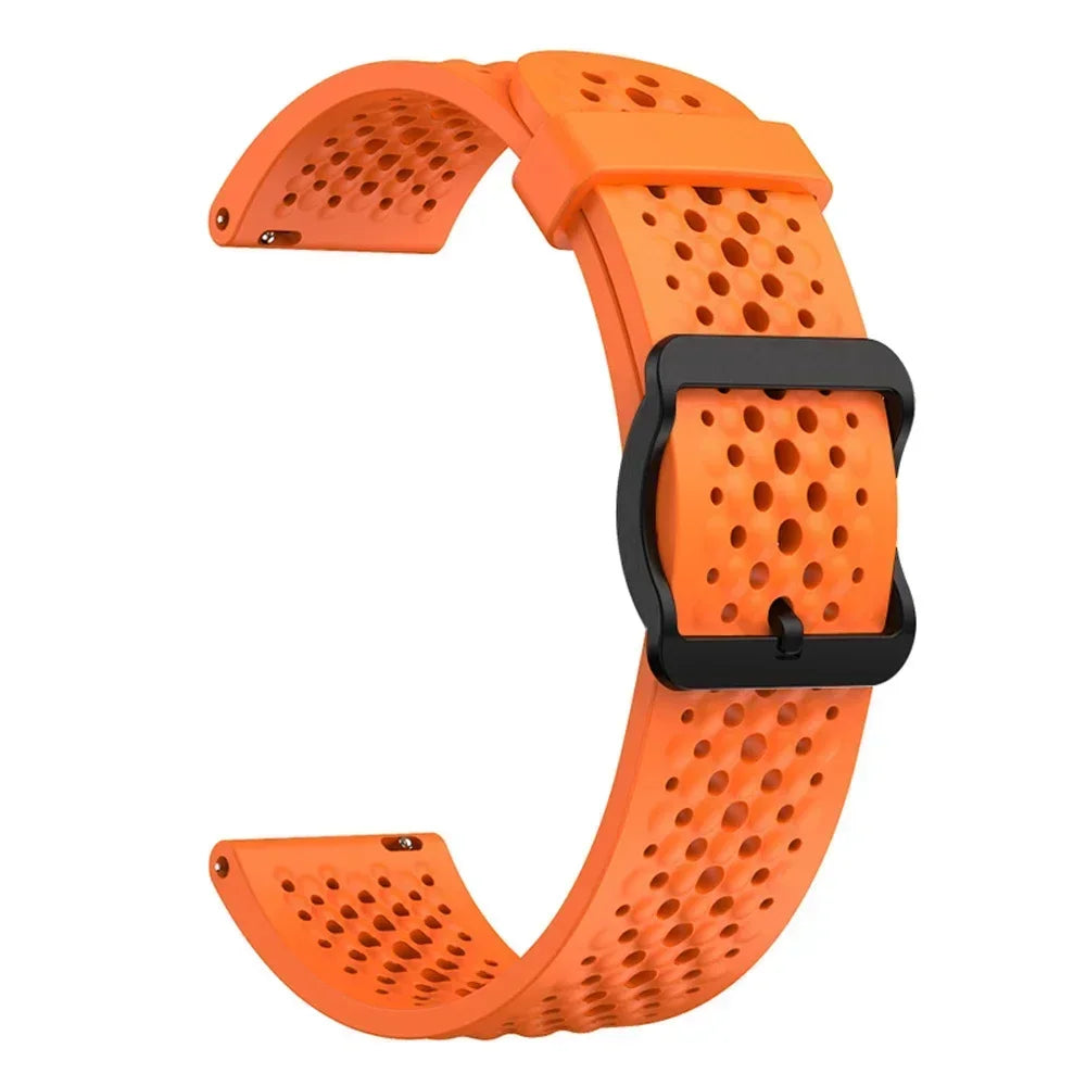 22MM Sports Silicone Watch Strap For Zeblaze Beyond 3 Pro Band Ares 3/GTR3/GTS3/Btalk3/Vibe 7/Stratos 2 3 Pro Plus Lite Bracelet