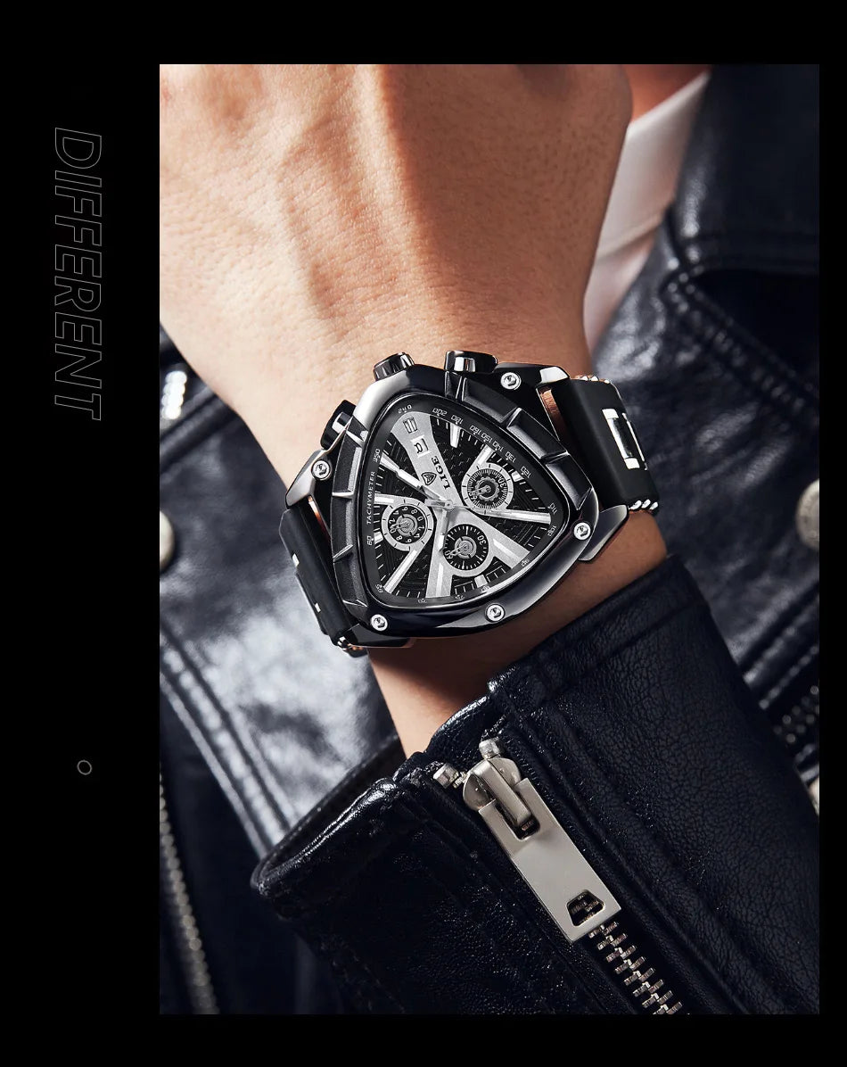 LIGE Watch for Men Chronograph Casual Fashion Sport Military Silicagel Wristwatches Man Watch Waterproof Date Clock Reloj Hombre