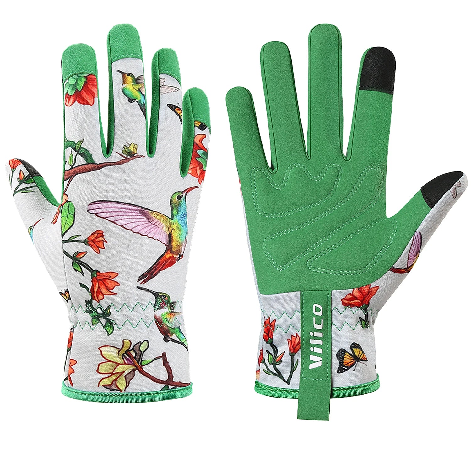 Gardening Gloves for Women Breathable Ladies Leather Garden Yard Gloves Best Gift for Gardeners