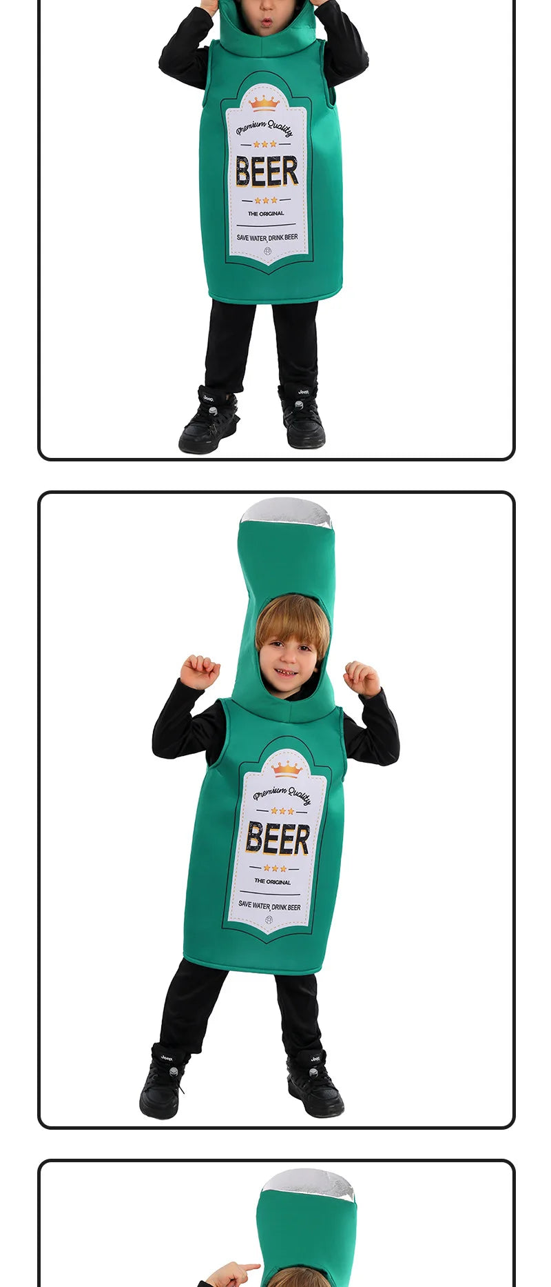 Boy Day Beer Bottle Cosplay Costume School Festival Performance Girl Performances Outfit Oktoberfest Dress Up 2026