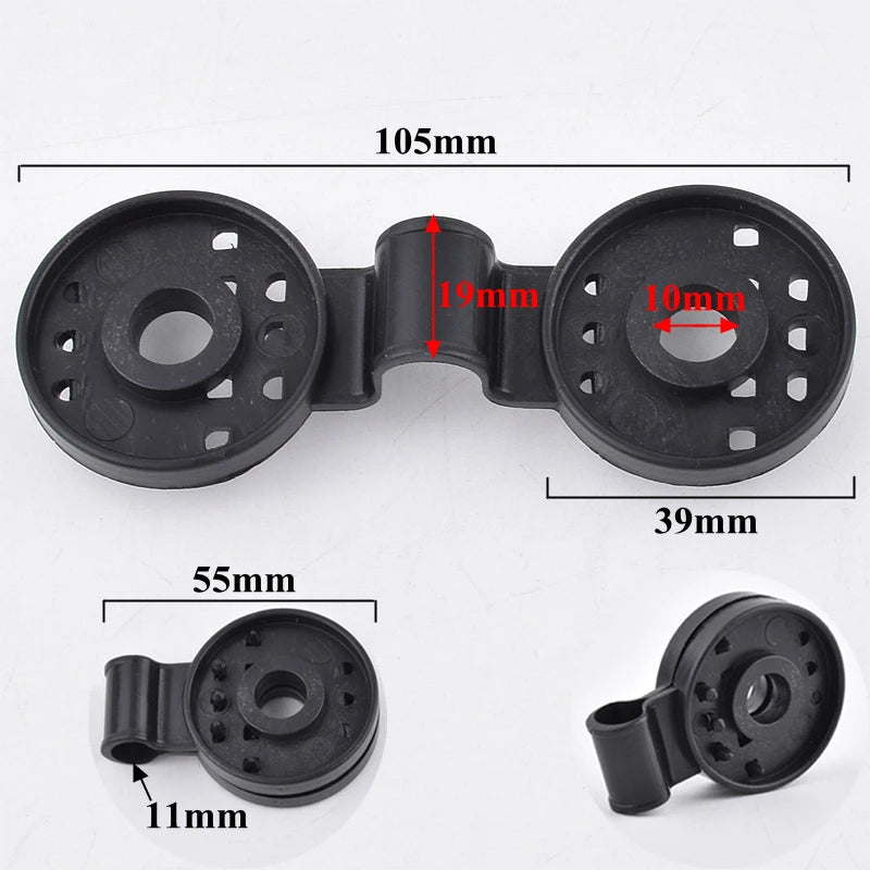 1~100pcs Plastic Sun Shading Net Clip Home Fence Installation Hook Greenhouse Sunshade Net Clamp Outdoor Tent Hang Expand Tool