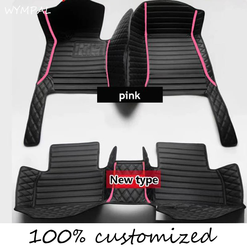 Car Floor Mats For Chevrolet Cavalier Onix Prisma 2023 2022 2021 2020 Waterproof Carpets Custom Auto Accessories Interior Parts
