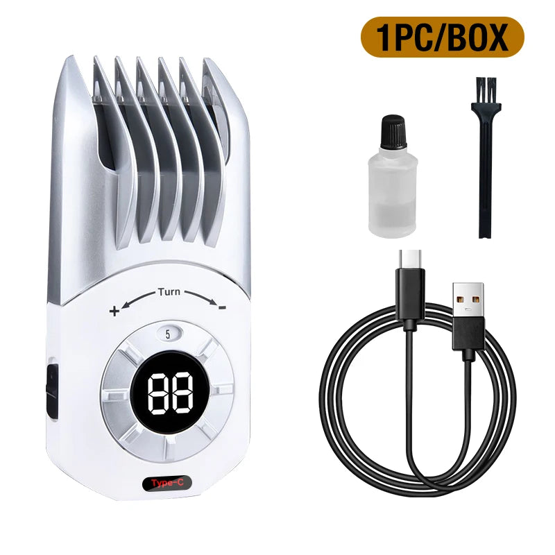 Electric hair clipper, hair cutting tool, self cutting pusher, electric push hair salon, dedicated for home use, children's hair