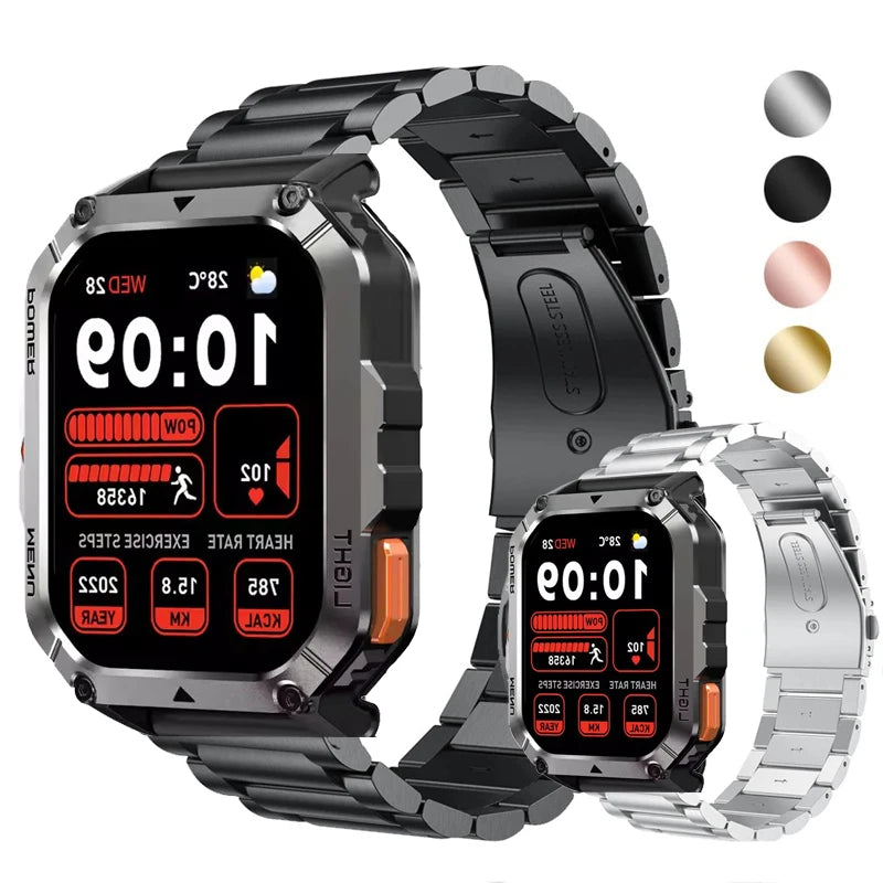 Watch Bracelet Strap for Blackview W70 Pro W60 W50 Smartwatch Stainless Steel Band for Blackview W70 Pro Metal Correa Wristband