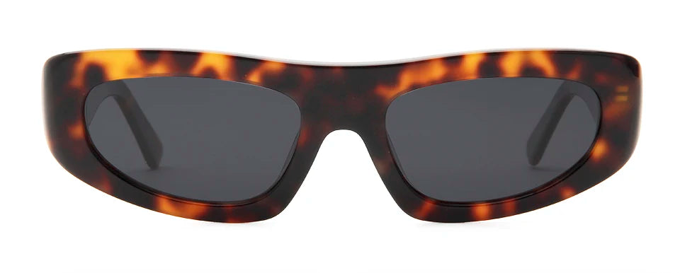Designer Punk Pilot Sun Glasses For Men Polarized Acetate Sunglasses Female Men Brand Designer Outdoor Trendy Glasses UV400