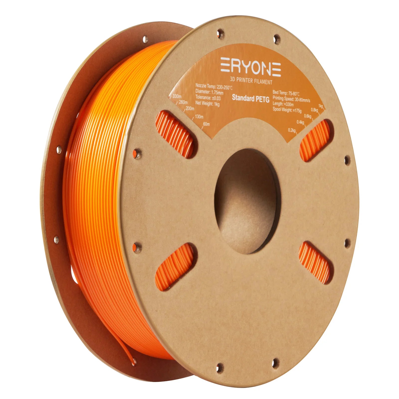 ERYONE 1/5/10KG PETG Filament 3D Print 1.75mm,Multicolor Available,1kg petg filament,3D Printing Filament Wholesal ,1KG/Spool