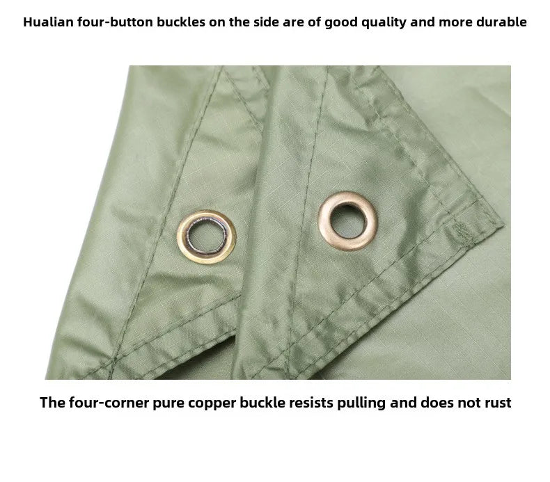 Outdoor Windproof Waterproof Multifunctional Three in One Outdoor Rain Shelter Hiking Cycling High-quality Adult Raincoat
