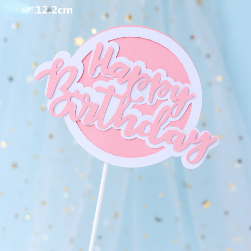 Baby Shower Boy Girls Cake Decoration Happy Birthday Cake Topper Bow Aircraft Car Cupcake Toppers Gender Reveal Baking