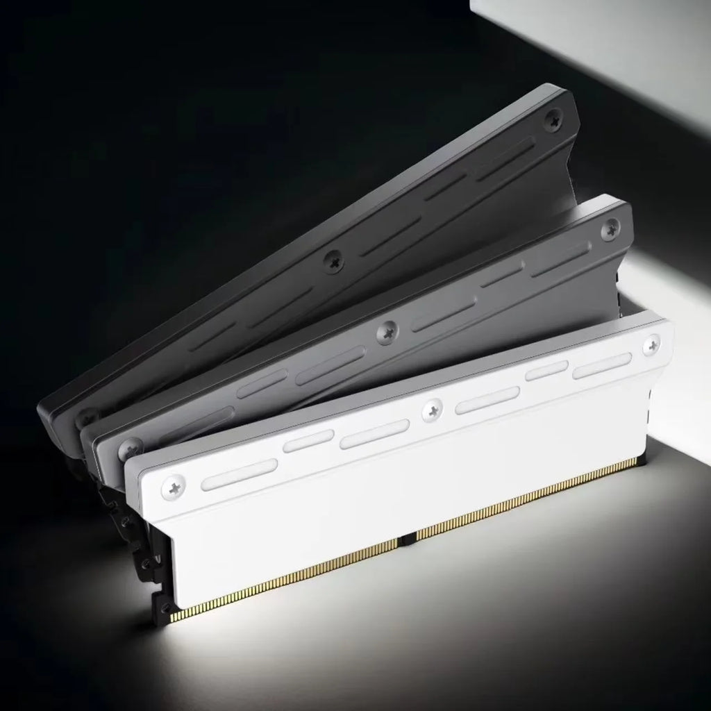 Computer RAM Memory Heatsink Cooler with Thermal Conductive Pad for Desktop PC Memory DDR2/DDR3/DDR4/DDR5