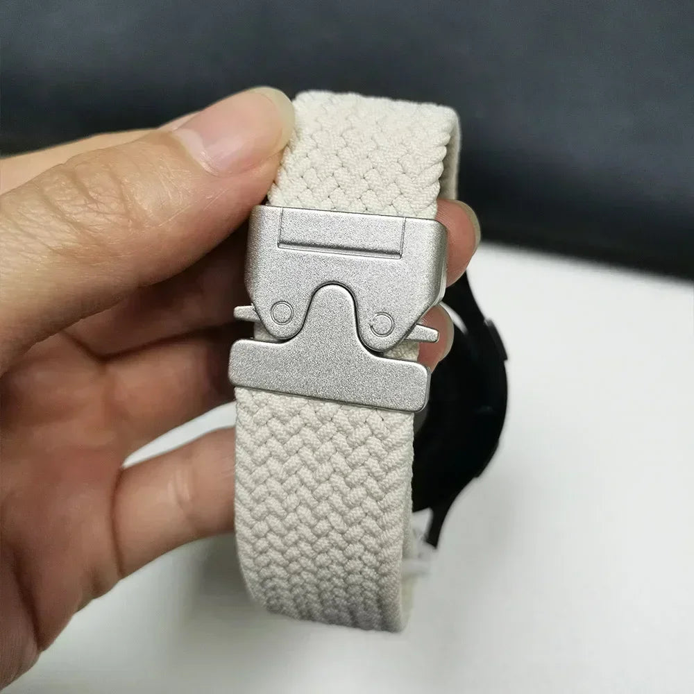 20mm 22mm Straps For Galaxy Watch 7/FE/6/5/pro/4/Classic/active 2/Gear s3 Parachute Bracelet correa Huawei watch GT 2 3 4 5 Band