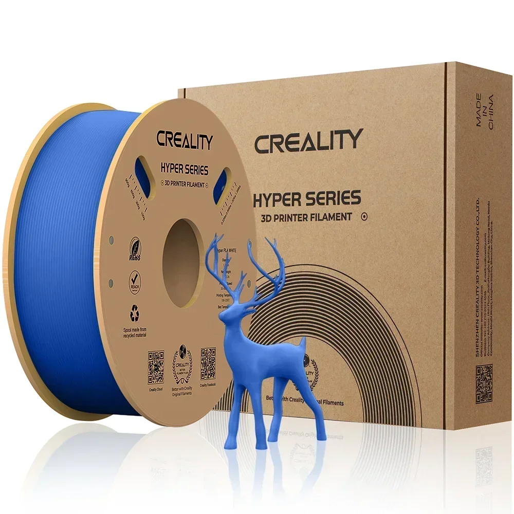 Creality Hyper PLA Filament 1KG High Precision Faster Cooling Better Fluidity Non-toxic Moisture Resistance For FDM 3D Printer