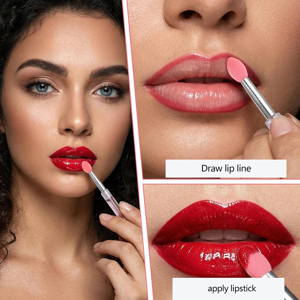3/15PCS Silicone Lip Mask Applicator Reusable Lip Brush Transparent Lipstick Tool For Lip Gloss Eyeshadow Brushes Makeup Tools