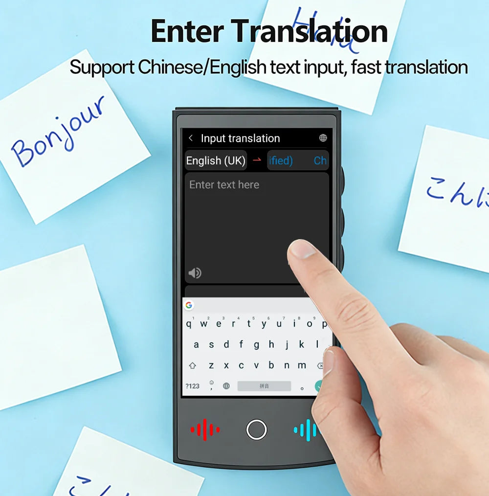 2026 New AI Travel Translator T26 ChatGPT 160 Languages Professional Business Voice Translation Real-time for Corporate Trip