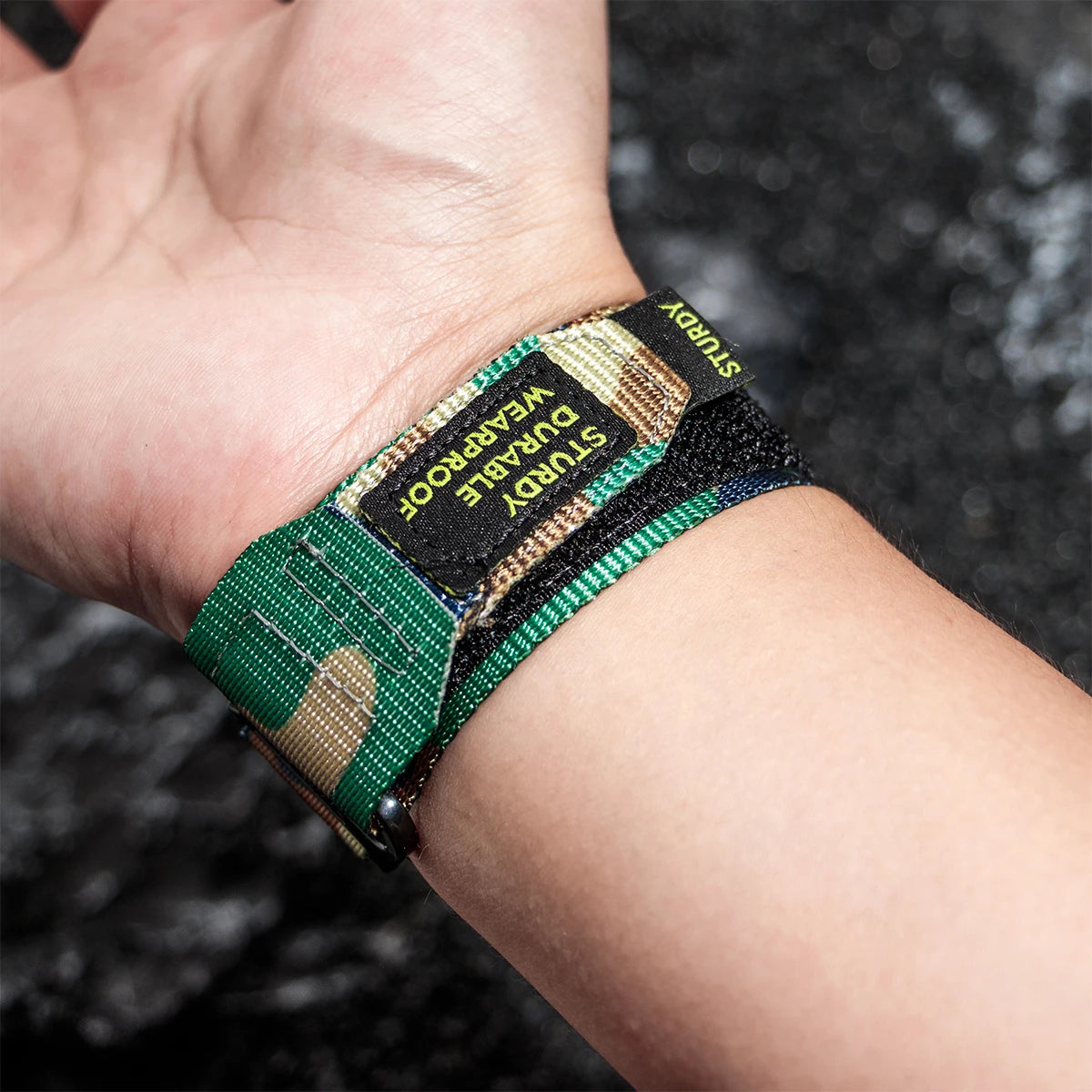Tactical Sports Strap for Apple Watch Ultra 2 Band 49mm 46 44mm 41mm 45mm 40 42mm Nylon Band for Iwatch Series 10 9 8 7 6 SE 5 4