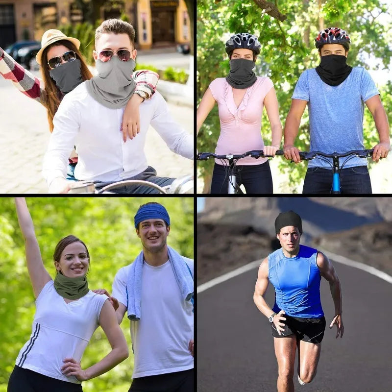 Breathable Sunscreen Scarf Outdoor Fishing Magic Face Scarf Neck Sleeve Cycling Mask Sports Headgear