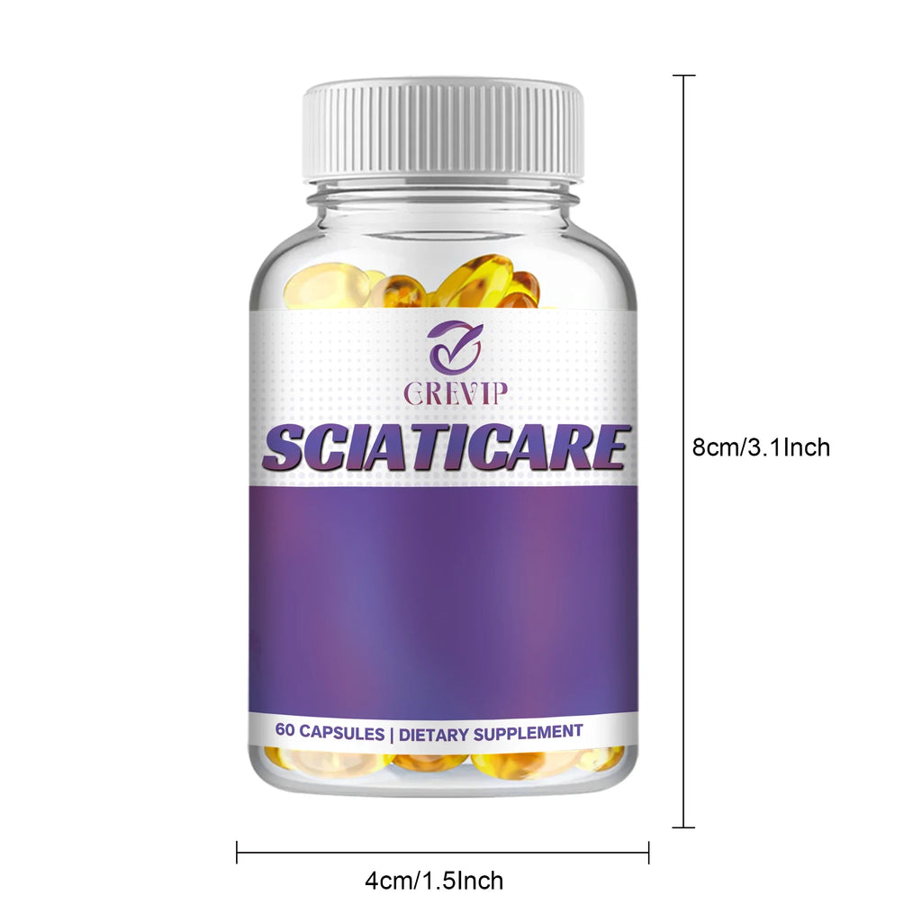 Sciatic Nerve Relief - Alpha Lipoic Acid - Promotes Sciatic Nerve Comfort & Relieves Nerve Pain - 60 Capsules