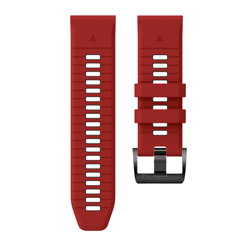 QuickFit 26mm 22mm Strap For Garmin Fenix 7X 7 6/TACTIX DELTA/Instinct 2X/Descent Mk2 Mk2i G1/MARQ/Enduro 2 Silicone Watch Band