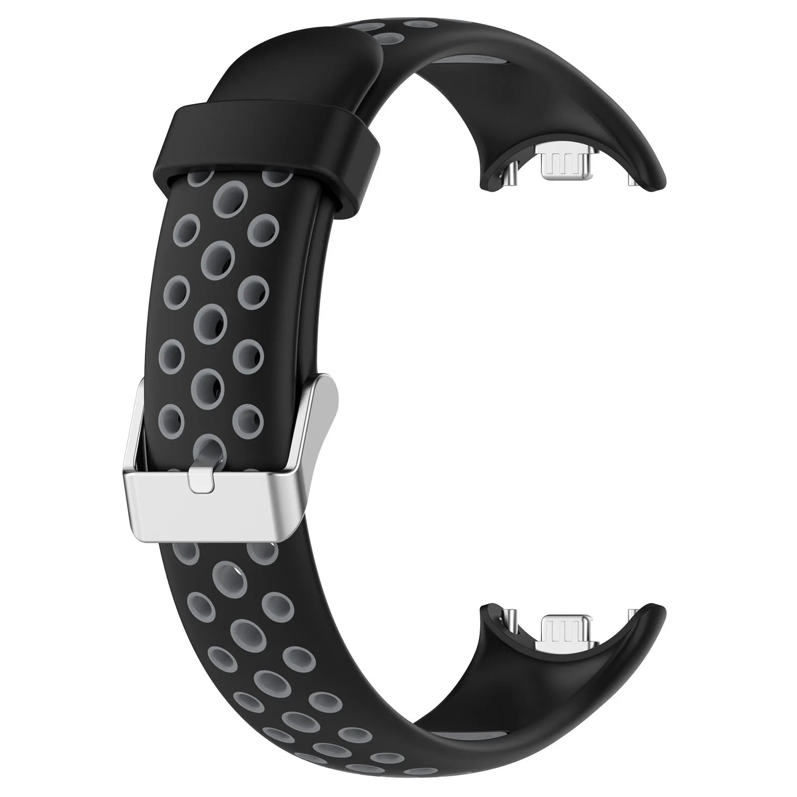 Silicone Watch Strap For Xiaomi Band 9 8 Two-Color Breathable Smart Watchband Replacement Bracelet for Xiaomi Mi Band 8 9 Strap
