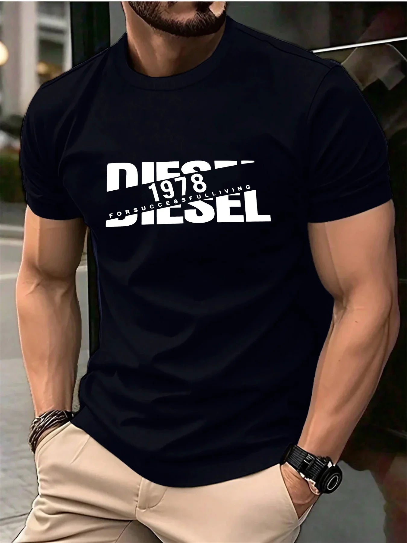 2026 new trend hot men's and women's fashion T-shirts, black T-shirts, comfortable summer T-shirts, short sleeved fashion