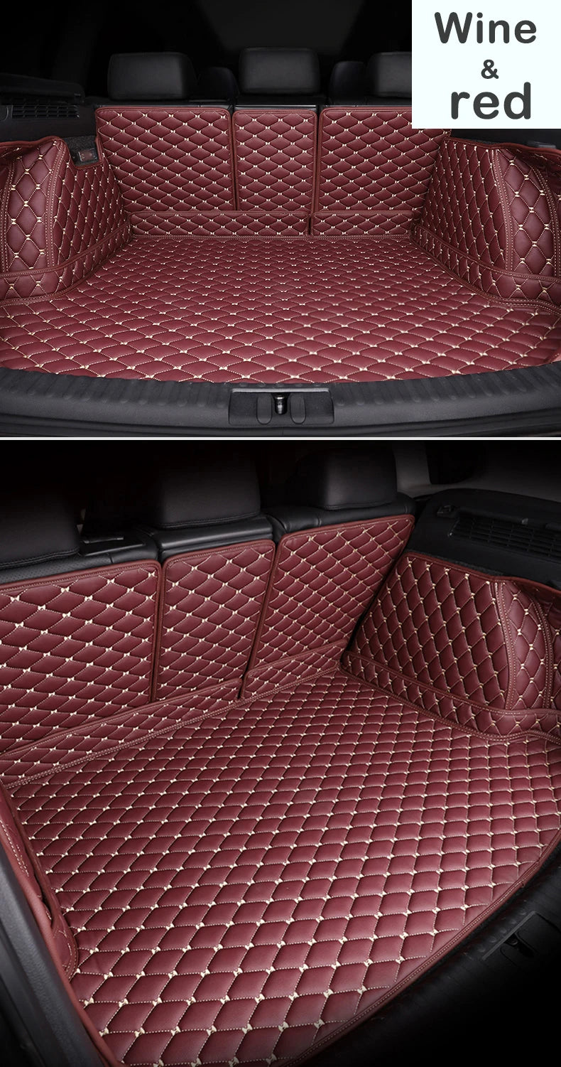 Car trunk mat for Dodge Caliber 2008 2009 2010 2011 Cargo Liner Carpet Interior Parts Accessories Cover
