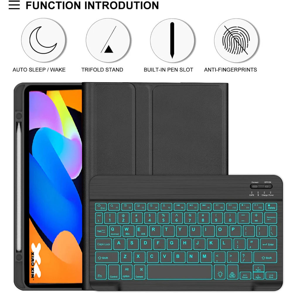 Tablet Case for Lenovo Xiaoxin Pad 11 lnch 2024 2025,Detachable  Keyboard Case for Lenovo Tab M11 / Idea Tab 11" with Pen Slot