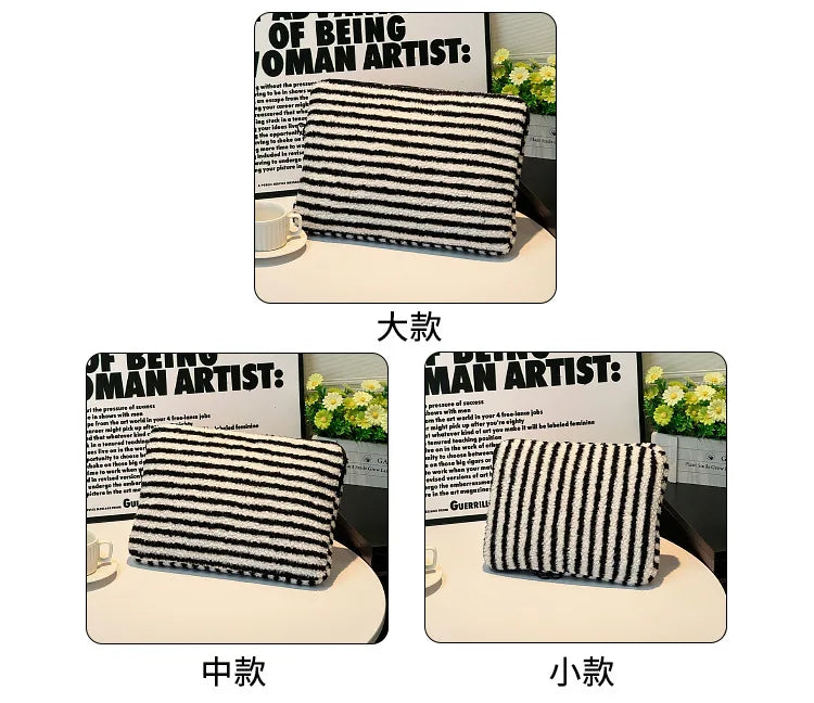 Plush Liner Bag Tablet Laptop Case For Ipad Pro11 Air6 4 510.9 Macbook Air13.3 Pro14 Xiaomi Huawei Samsung15.6 Laptop Sleeve