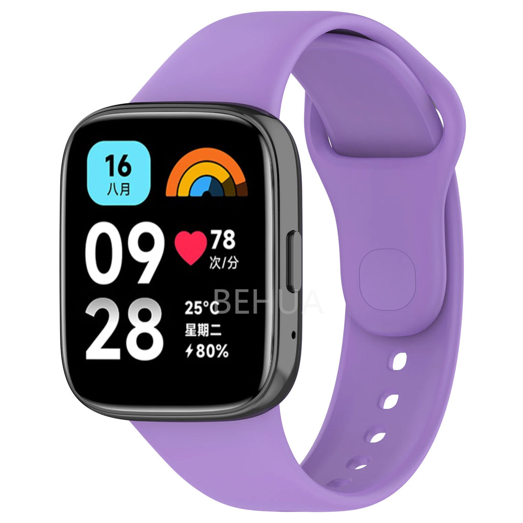 Silicone Band Strap For XiaoMi Redmi Watch 3 Active /For Redmi Watch 3lite Watchstrap Smart Sport WristBand Bracelet Replacement