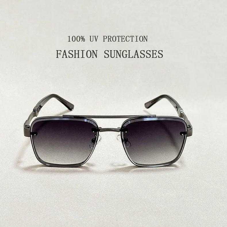 Designer Square Sunglasses For Men Oculos Vintage Trending Sunglasses Dropshipping Glasses Vacation Outdoor Lentes Gafas De Sol