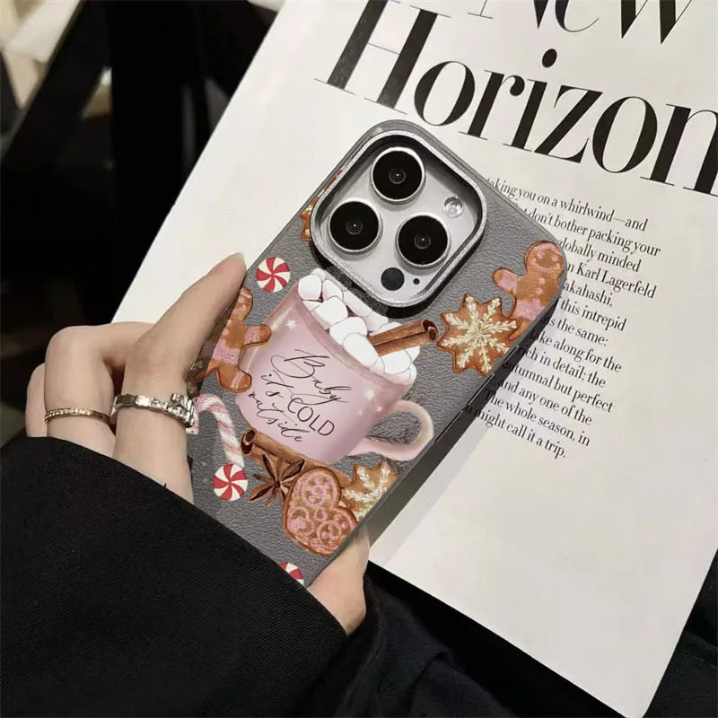 Christmas Winter-Themed Coffee Design Phone Case For Xiaomi 14T Cases Xiaomi 14T Pro 13T 13T Pro Mi 11 Lite 5G Soft TPU Cover