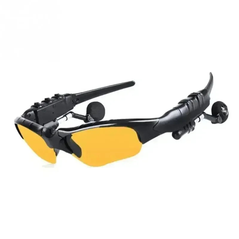 VIKEFON Glasses Headset Stereo Earphones Wireless Headset with Mic Glasses Sunglasses for Driving Cycling Sones Wireless Headset