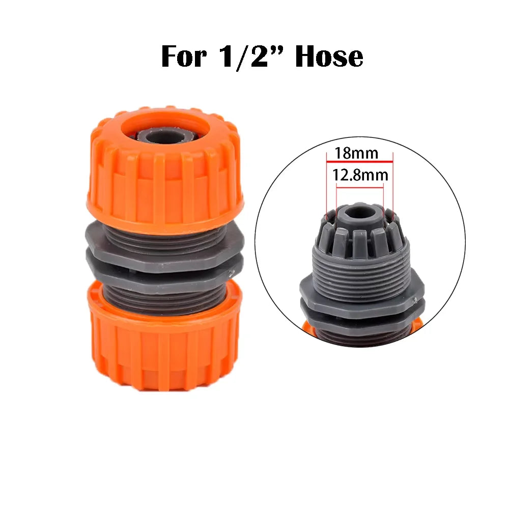 3PCS 1/2" 3/4'' 1“ Water Hose Connector Garden Irrigation Watering Hose Connection Coupling Repair Extender Joint Adapter Set