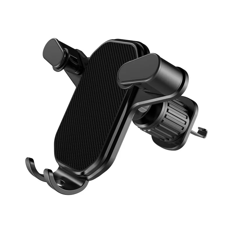 Universal Car Phone Holder Air Vent Hook Clip Mount 360 Degree Rotation Installation Anti Shake Supports Xiaomi For Mobile Phone