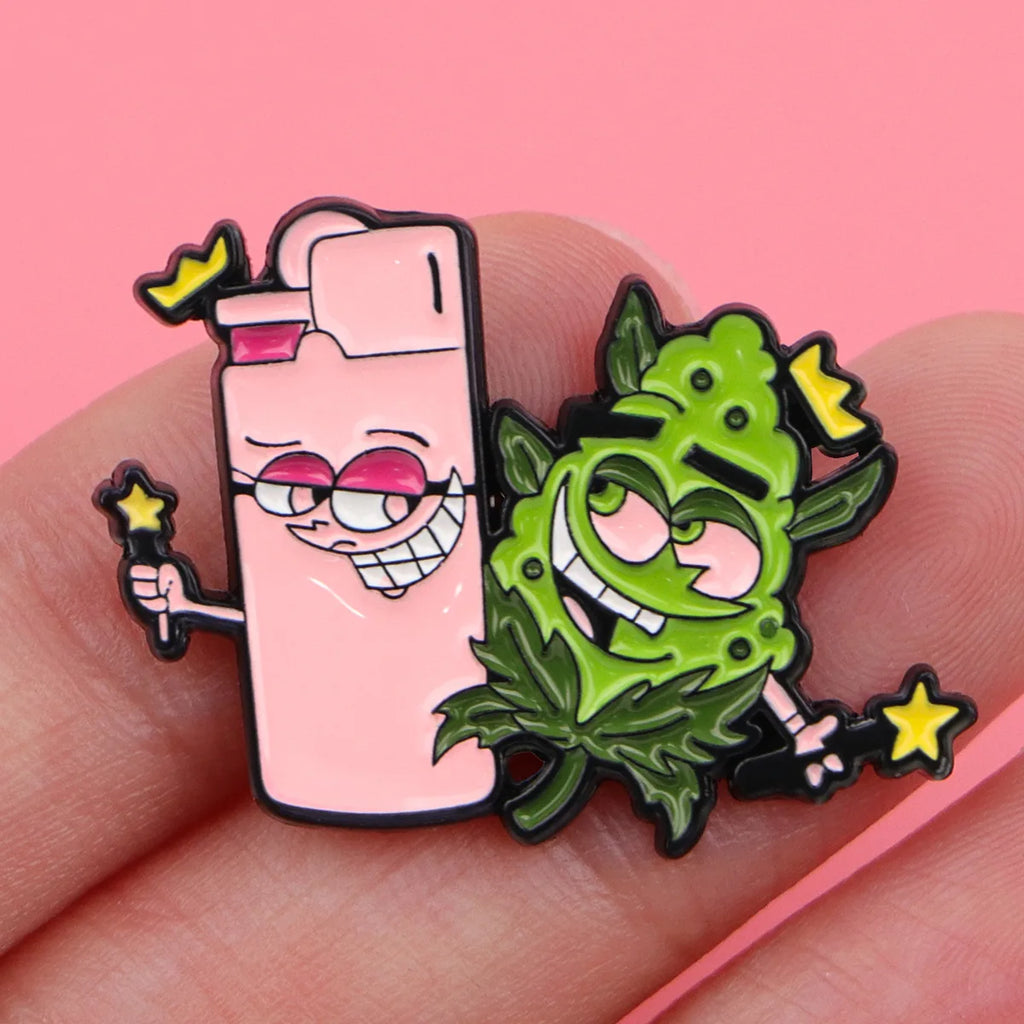 Cartoon Comedy Anime Enamel Brooch Cute Funny Backpack Badge Lapel Pin Cosplay Jewelry Accessories Props Gift For Friends