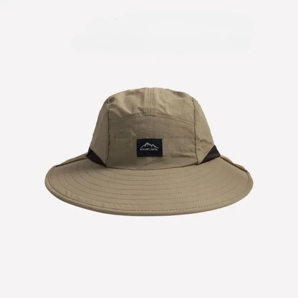 Caps Summer Wide Brim Bucket Neck Protection Unisex Quick-drying Panama Sunscreen Visor Hats for Fishing Hiking Outdoor