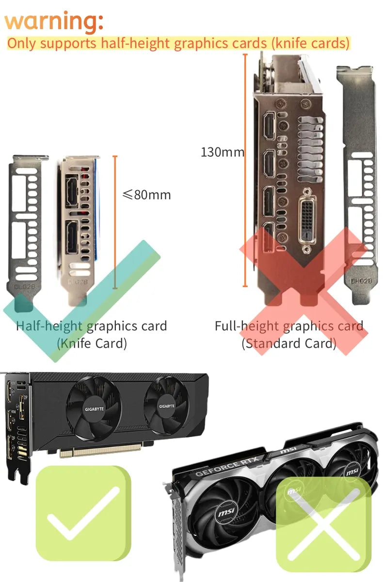 A10 7.3L M-ATX Chassis A4 HTPC Portable Half-Height Graphics Card Computer PC Support PCIe 2.5' SSD Drive Mini Flex PSU Case