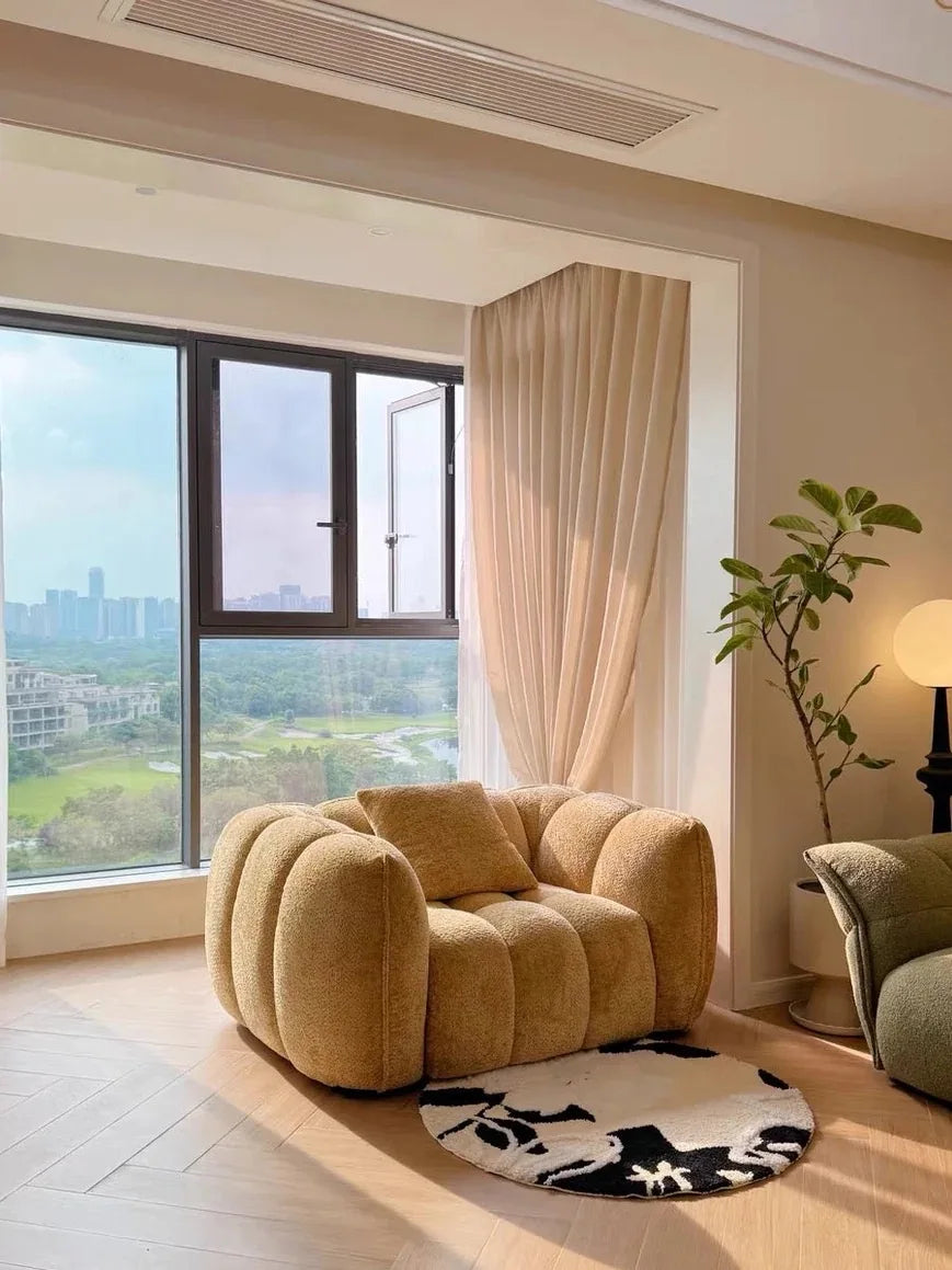 European Upholstered Living Room Sofas Trendy Beauty Comfy Cute Living Room Sofas Simple Aesthetic Canapé Salon Room Furniture