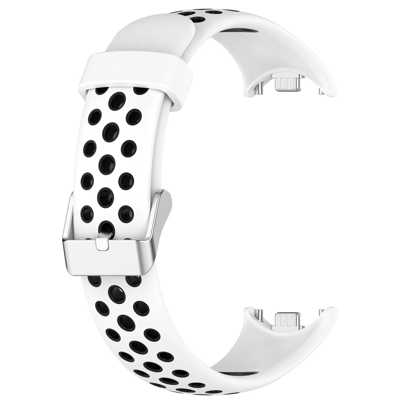 Silicone Watch Strap For Xiaomi Band 9 8 Two-Color Breathable Smart Watchband Replacement Bracelet for Xiaomi Mi Band 8 9 Strap